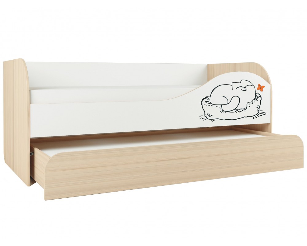 Кровать 2-уровневая Кот-1