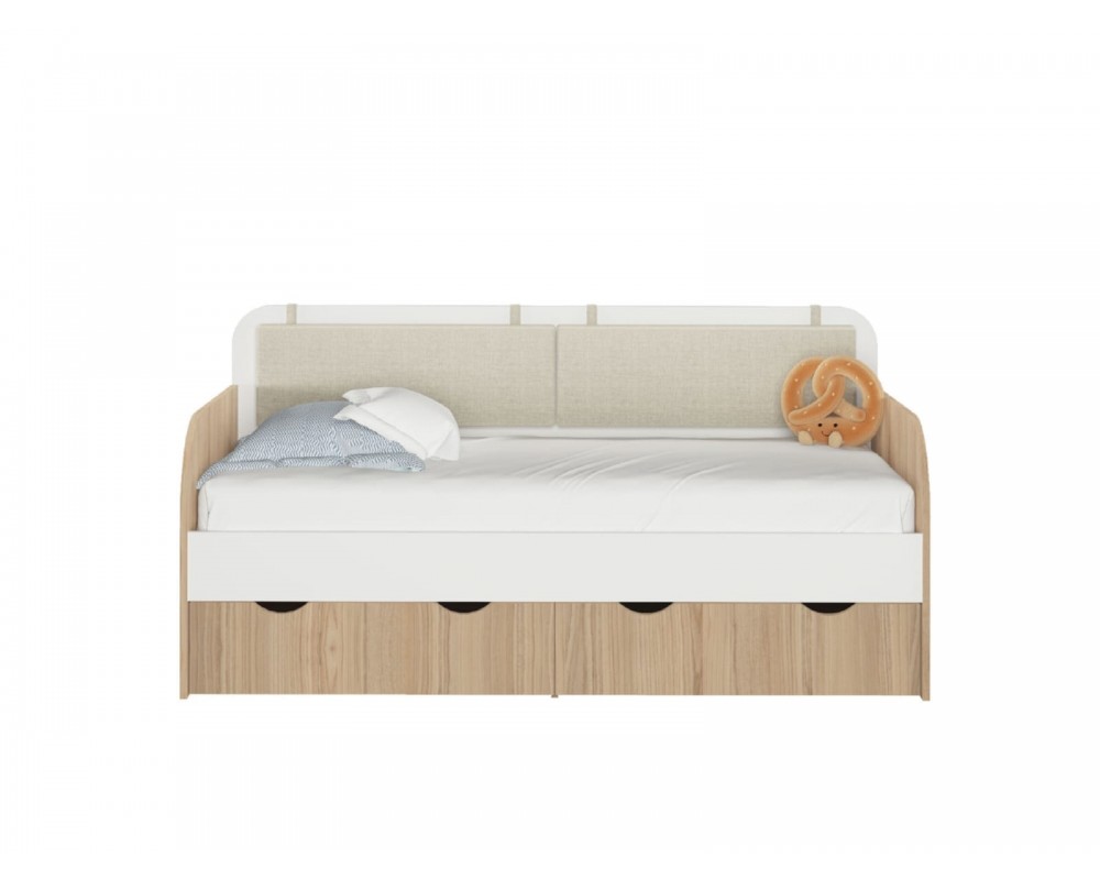 Кровать-тахта Кот малая с подушками-1