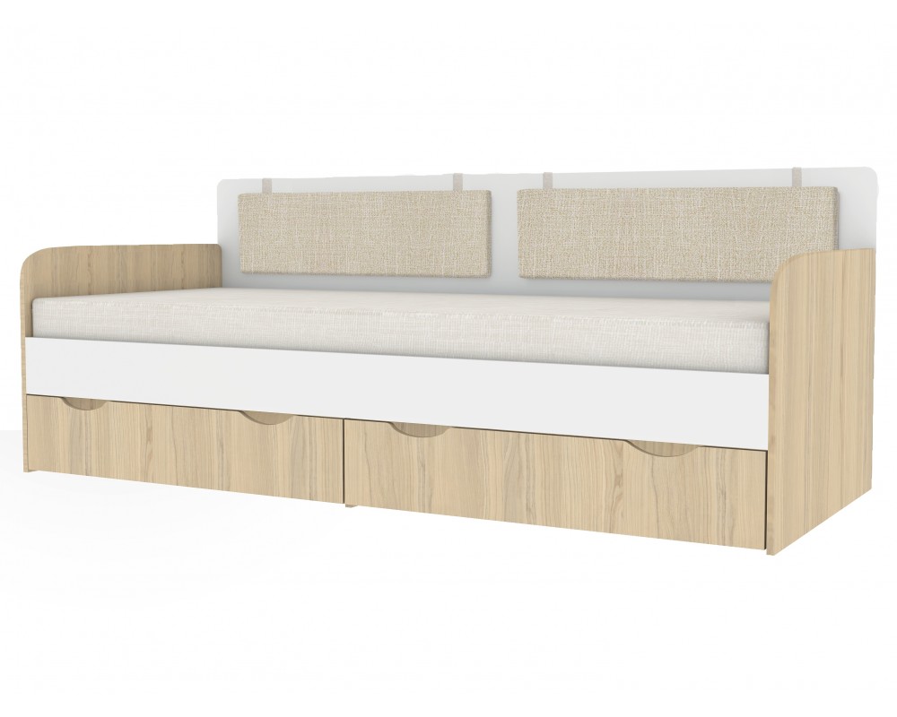 Кровать-тахта Кот с подушками-0