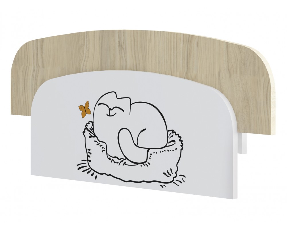 Кровать-тахта Кот с бортиком-3