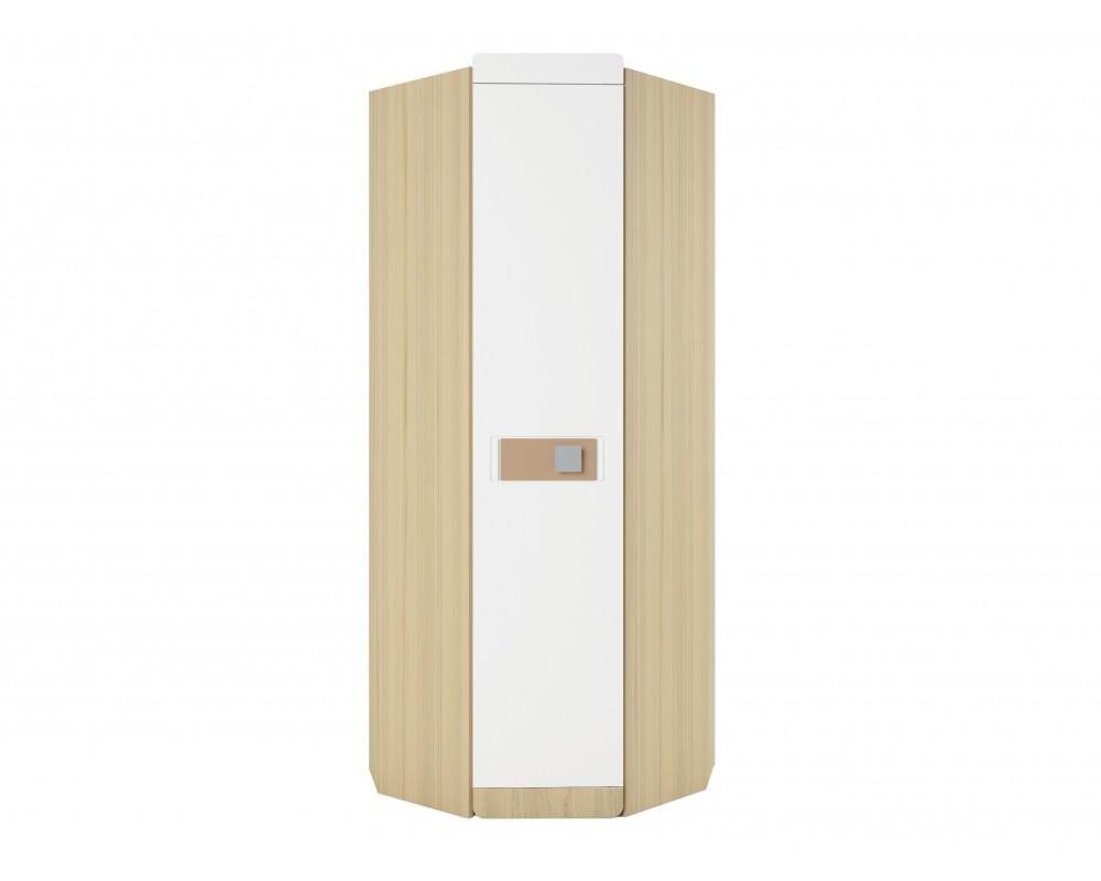 Шкаф угловой Стиль Кофе с молоком-0