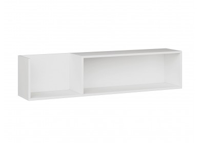 Полка навесная белая Чарли