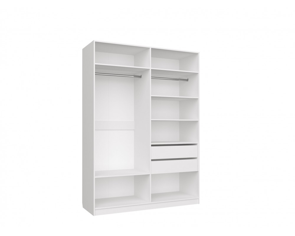 Шкаф четырехдверный Чарли Белый-4