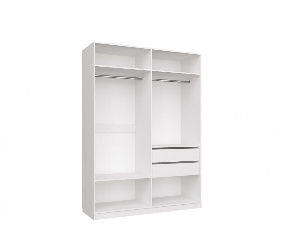 Шкаф четырехдверный Чарли Белый-6