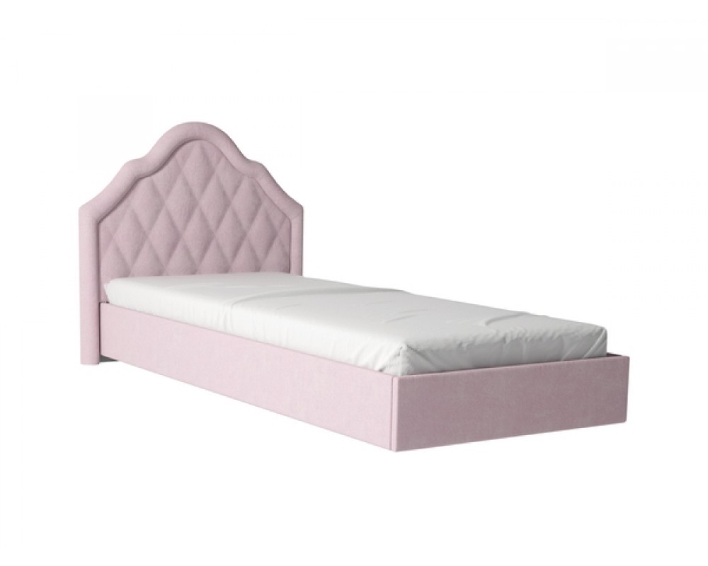 Кровать с мягкой спинкой Розалия 0,9-0