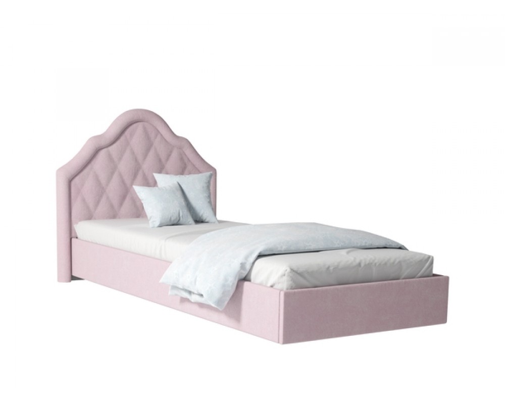 Кровать с мягкой спинкой Розалия 0,9-1