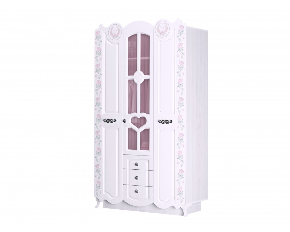 Шкаф трехдверный Розалия-0