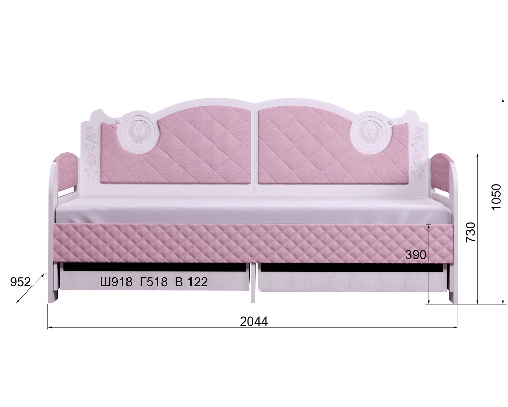 Кровать-тахта Розалия-6