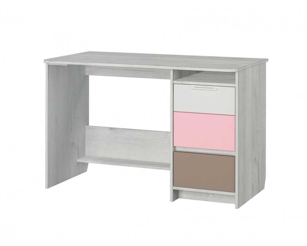 Стол письменный Зефир розовый-0