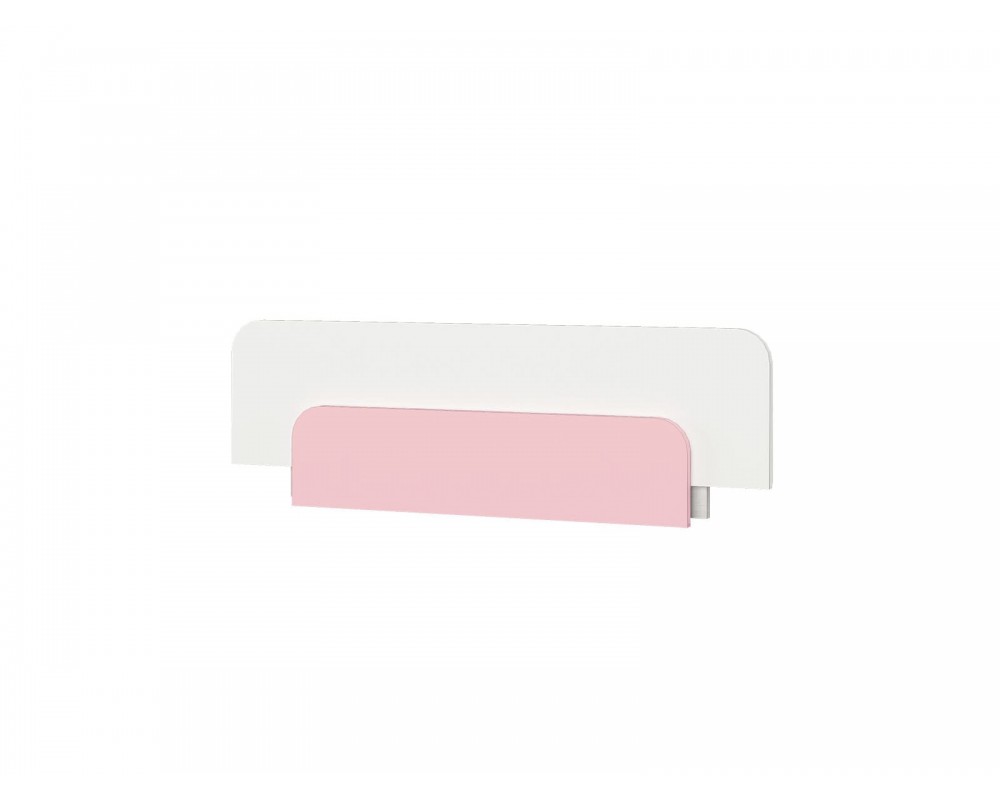 Кровать-тахта Зефир розовый малая с бортиком-3