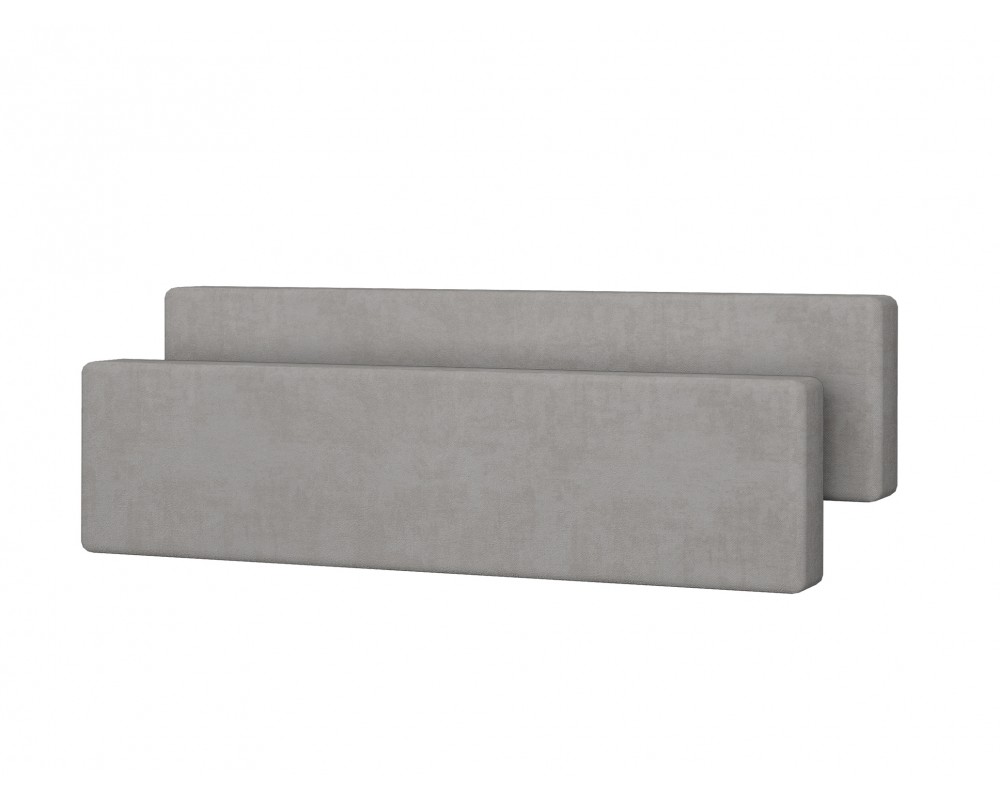 Кровать-тахта Зефир голубой с подушками-3