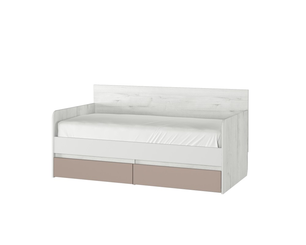 Кровать-тахта Зефир голубой малая-0