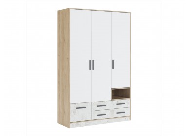 Шкаф трехдверный Алиса