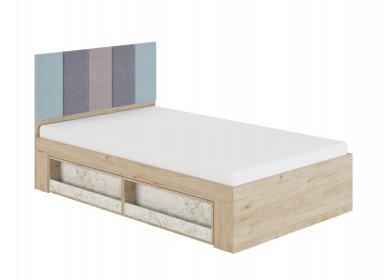 Кровать 1,2 Алиса с мягкой спинкой