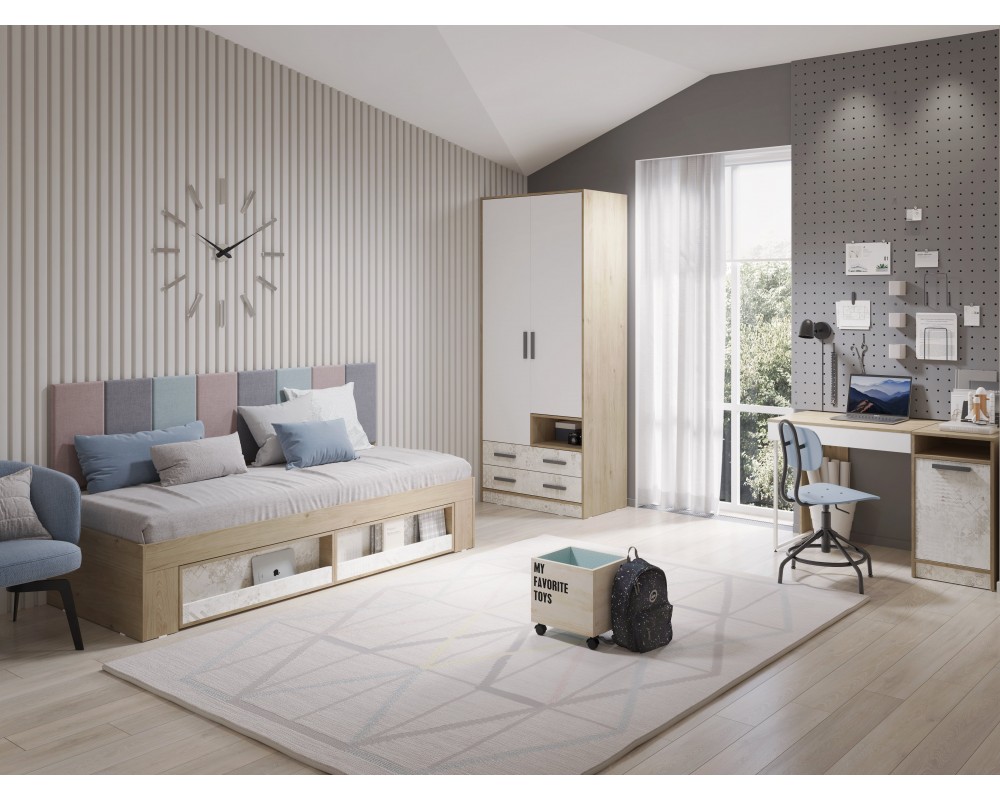 Шкаф двухдверный Алиса-2