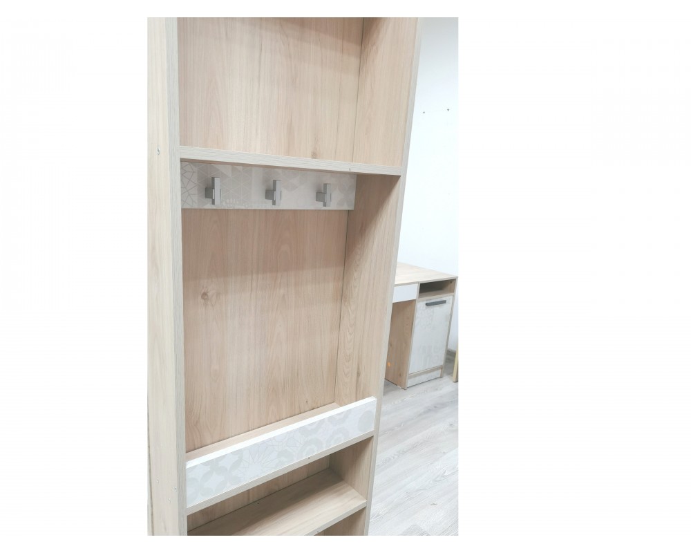 Шкаф двухдверный и стеллаж Алиса-5