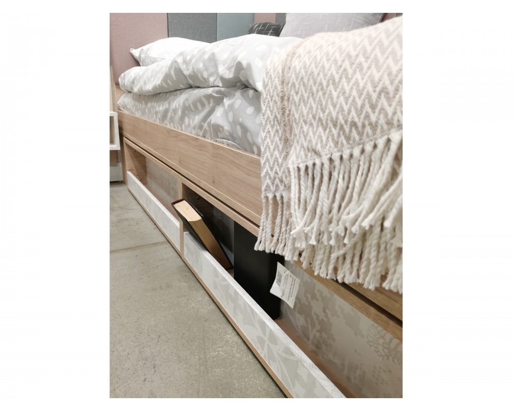 Кровать угловая 1,2 Алиса с мягкой спинкой-2