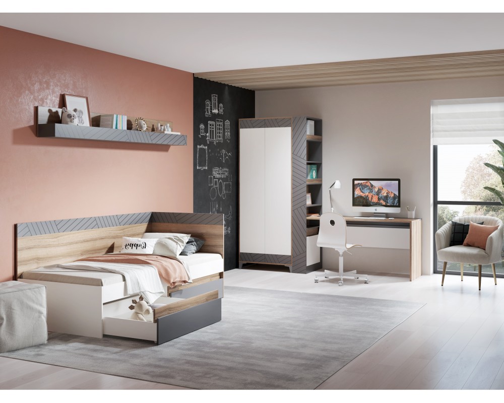 Кровать 0,9 Гринвич-5