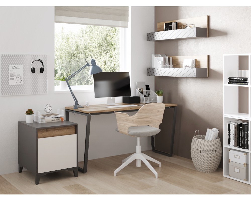 Стол письменный на металлокаркасе Гринвич-2