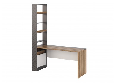 Стол письменный 1200 со стеллажом Гринвич