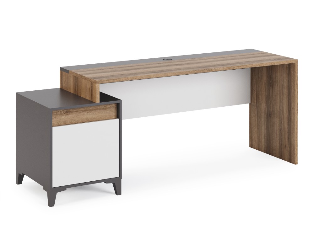 Стол письменный 1200 с малой тумбой Гринвич-0