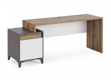 Стол письменный 1200 с малой тумбой Гринвич